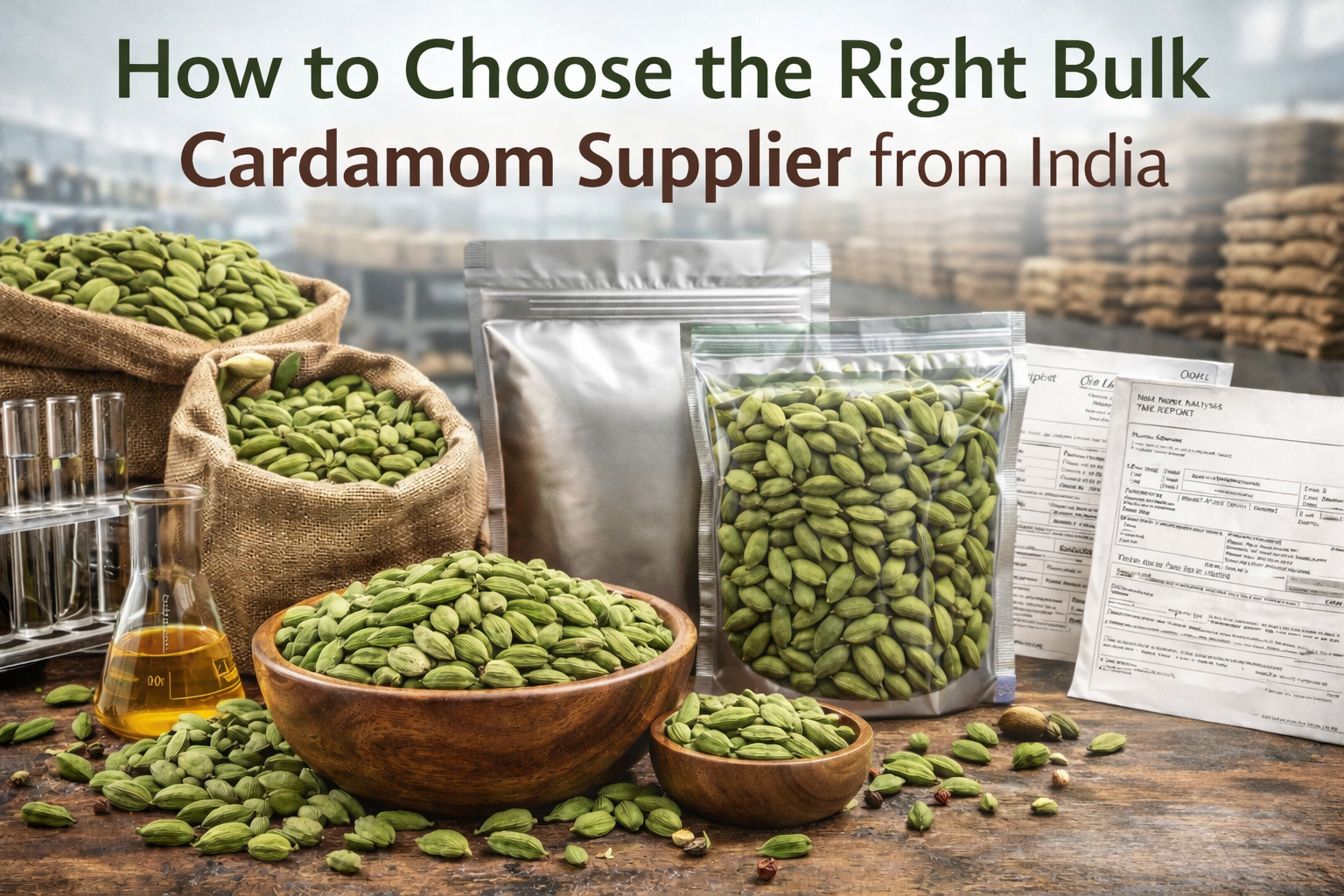 How to Choose the Right Bulk Cardamom Supplier from India